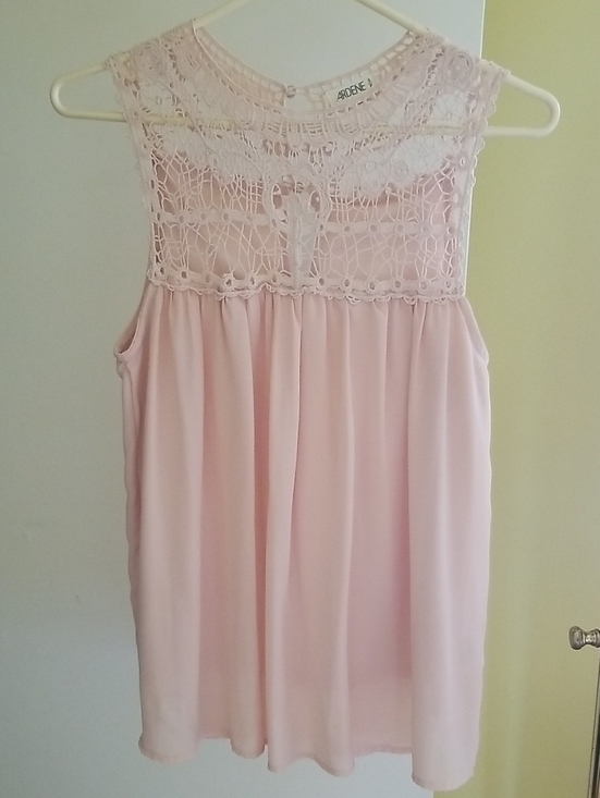 Ardene Tops - Ardene Sleeveless Top - Light Pink